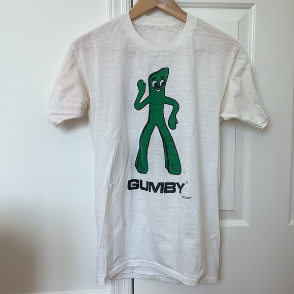 vintage Other - VTG 80s Gumby tshirt 83 Village Mews 83 Art Clokey medium small